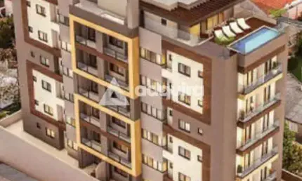 Apartamento à venda no Edifício Nine, no bairro Oficinas, Ponta Grossa, PR