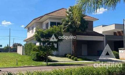 Casa à venda e locação 3 Quartos, 3 Suites, 2 Vagas, 308.75M², Jardim Carvalho, Ponta Grossa - PR