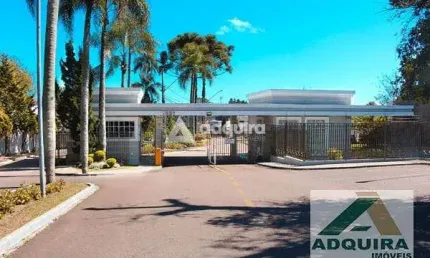 Terreno em condomínio fechado à venda na Avenida Anita Garibaldi, Orfãs, Ponta Grossa