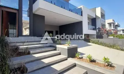 Sobrado alto padrão, Condomínio Villa Toscana, mobiliado, para venda, Colônia Dona Luíza, Ponta Gro