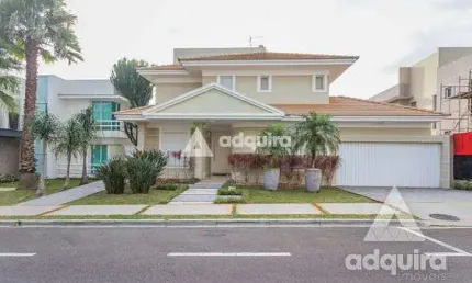 Casa à venda e locação - 4 Quartos, 4 Suites, 3 Vagas, 587M², Estrela, Ponta Grossa - PR