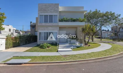 Casa à venda 3 quartos, 2 suites, 320m², jardim carvalho, ponta grossa - pr