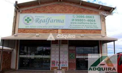 Comercial à venda 140.8M², Jardim Carvalho, Ponta Grossa - PR