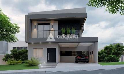 Casa à venda, Jardim Carvalho, Condomínio Bosque Mistral, Ponta Grossa, PR