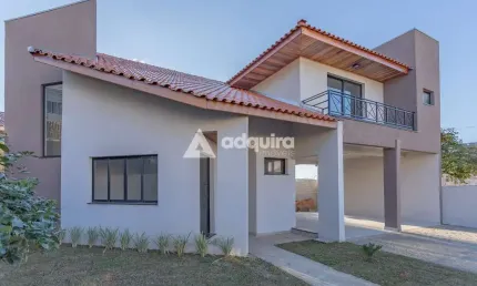 Sobrado para venda e locação, 4 quartos, 2 vagas de garagem, Jardim Carvalho, Ponta Grossa, PR