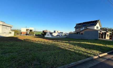Terreno em condomínio fechado à venda na Rua João Silvio de Lara Machado, Jardim Carvalho, Ponta Grossa