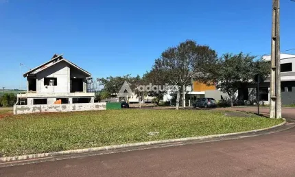 Terreno em condomínio fechado à venda na Rua João Silvio de Lara Machado, Jardim Carvalho, Ponta Grossa