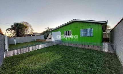 Casa com Terreno Amplo em Santa Teresa  - Colônia Dona Luíza, Ponta Grossa, PR