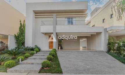 Casa em condomínio fechado com 5 quartos à venda na Rua João Silvio de Lara Machado, Jardim Carvalho, Ponta Grossa
