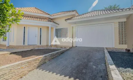 Casa com 4 quartos à venda na Rua Octávio de Carvalho, Jardim Carvalho, Ponta Grossa