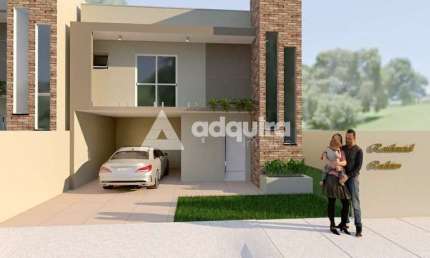 Sobrado à venda, Orfãs, Vila Liane Ponta Grossa, PR - 3 quartos com sacada (1 suíte) 138m².