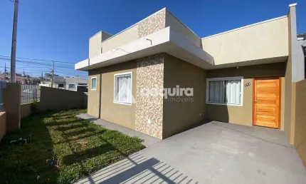 Casa com 3 quartos à venda na Rua Doralice Correia Pylypiec, Cará-cará, Ponta Grossa, 70 m2 por R$ 320.000