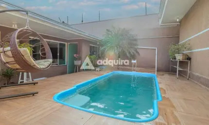 Casa com 4 quartos à venda na Rua Professor Ivon Zardo, Estrela, Ponta Grossa