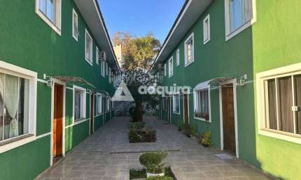 Sobrado à venda no Residencial Ville de Chamonix, Jardim Carvalho, Ponta Grossa, PR - 3 quartos e 2