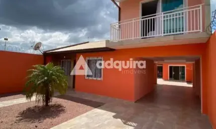Sobrado à venda, 2 quartos sendo 1 suíte com closed, Cará-cará, Ponta Grossa, PR