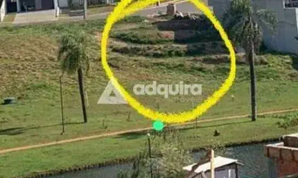 Terreno com 329,64 m² à venda em condomínio fechado, Colônia Dona Luíza, Ponta Grossa, PR