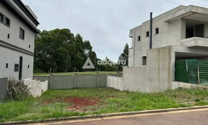 Terreno à venda 324.01m², 14,03 metros de frente, jardim carvalho, ponta grossa - pr