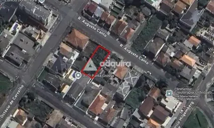 Terreno à venda na Rua Augusto Canto, Jardim Carvalho, Ponta Grossa