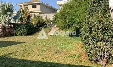Terreno em condomínio fechado à venda na Avenida Anita Garibaldi, Orfãs, Ponta Grossa