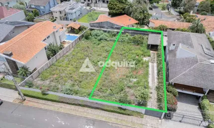 Terreno à venda no jardim américa, ponta grossa, pr