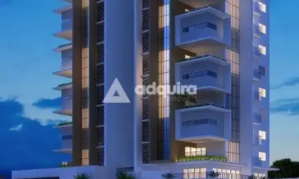 Apartamento à venda no Residencial Mozart em Uvaranas, Ponta Grossa