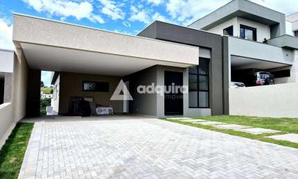 Casa em condomínio com 3 suítes à venda, Colônia Dona Luíza, Ponta Grossa, PR
