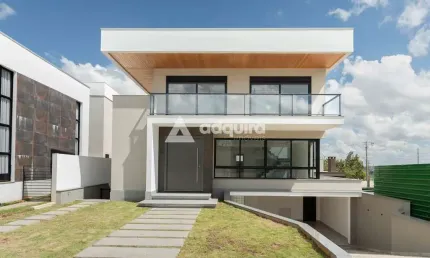 Casa em condomínio fechado com 4 quartos à venda na Rua João Silvio de Lara Machado, Jardim Carvalho, Ponta Grossa