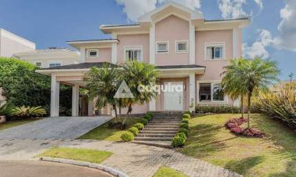 Casa à venda em condomínio fechado contendo 3 suítes - Orfãs, Ponta Grossa, PR