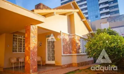 Comercial à venda 4 Quartos, 3 Suites, 4 Vagas, 495M², Centro, Ponta Grossa - PR