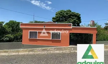 Casa à venda e locação, 3 quartos, próxima a uepg central, jardim carvalho, ponta grossa - pr