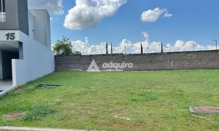 Terreno em condomínio fechado à venda na Rua Aderly Turek, Cará-cará, Ponta Grossa