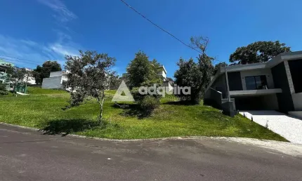 Terreno em condomínio à venda - parque dos ingleses - com 345,3m², jardim carvalho, ponta grossa, p