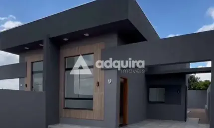 Casa com 3 quartos à venda na Rua José Ferreira de Quadros, Cará-cará, Ponta Grossa, 70 m2 por R$ 335.000