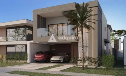 Casa em condomínio fechado com 4 quartos à venda na Rua Visconde de Baraúna, Jardim Carvalho, Ponta Grossa