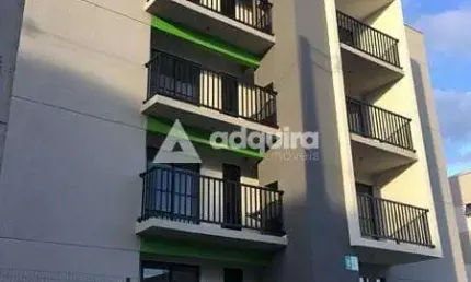 Apartamento para venda 2 quartos, 1 vaga, 52m², jardim carvalho, ponta grossa - pr
