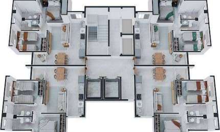 Apartamento com 2 quartos à venda no Imbaúbas, Ipatinga 