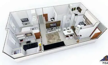 Apartamento com 2 quartos à venda no Eldorado, Timóteo 