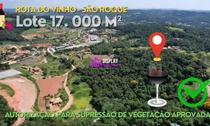 Terreno à venda na Estrada do Vinho, Canguera, São Roque por R$ 750.000