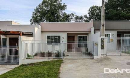 Casa térrea (geminada) - R$ 259.000,00 - Novinha - 61,02m2 - Bairro Bom Jesus/Rio Negro-Pr.
