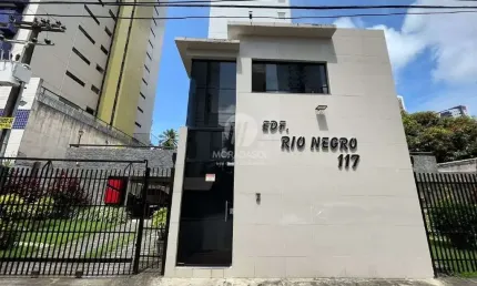 Apartamento à venda com 03 quartos, 90,43 m² na madalena - recife/pe. ed. rio negro