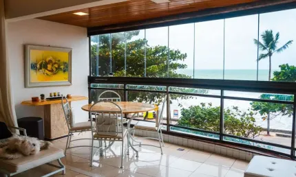 Apartamento à venda com 03 quartos, todos com suites, 03 vagas, na beira mar de boa viagem, recife-pe.