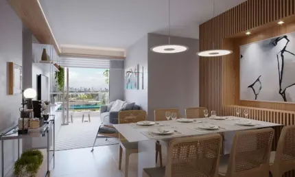 Apartamento com 2 dormitórios à venda, 53 m² por R$ 484.694,29 - Caxangá - Recife/PE