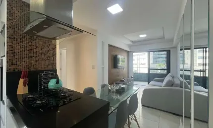 Apartamento com 2 dormitórios à venda, 55 m² por R$ 650.000,00 - Boa Viagem - Recife/PE