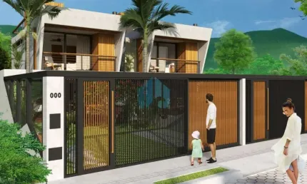 Belas casas a 150 m da praia do siriú, residencial sonhos siriú, em garopaba!