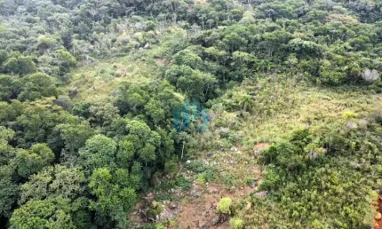 Terreno de 4 hectares com linda vista p/ lagoa e mar, bairro costa de macacu, em garopaba!