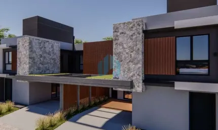 Belas casas novas, ao lado do centro da cidade, residencial oásis, ferraz | garopaba - sc
