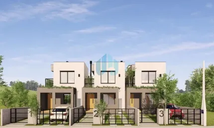 Belos Sobrados no Residencial Abacateiro, Loteamento Parque Garopaba, Ambrósio | Garopaba - SC