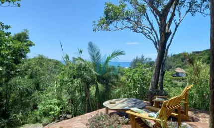 Casa a 400 m da Praia, em Amplo Terreno com Vista Panorâmica, Areias de Macacu | Garopaba - SC