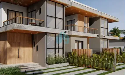 Belas Casas Localizadas no Residencial Town Houses, Loteamento Campo Duna, em Garopaba!