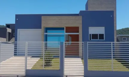 Bela Casa Nova Localizada no Loteamento Quinta dos Açores, Ambrósio | Garopaba - SC